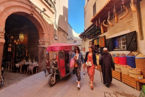 Tour de Marrakech en Tuk-Tuk avec Musée de la Photographie+Jardin secret