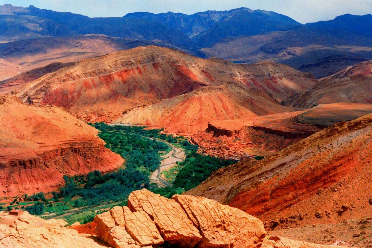 Marrakech : Excursion d'une journée dans les Kasbahs de l'UNESCO et la vallée verte de Telouet