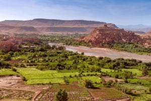 Marrakech : Excursion d'une journée dans les Kasbahs de l'UNESCO et la vallée verte de Telouet