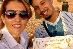 Marrakech: Balloon Flight, Berber Breakfast & Certificate