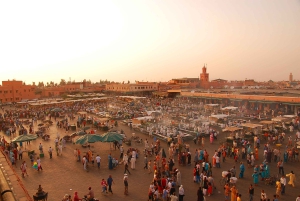 Marrakech: Dinner in Agfay Desert, Camel Ride & Fire Show