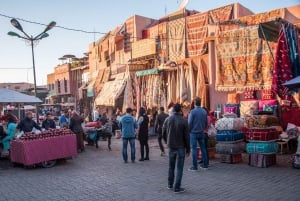 Marrakech: Soukit - puoli päivää.