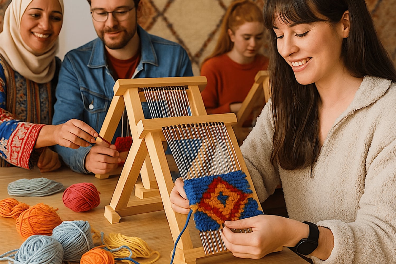 Marrakech: Weave Your Own Moroccan Rug with Love & Transfe