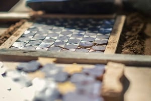 マラケシュ自分だけのアート作品を作るゼリゲ・ワークショップ