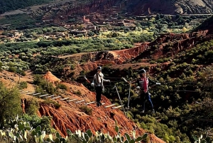 Marrakech, Atlasbergen Zip Line & Bridges äventyr i Atlasbergen