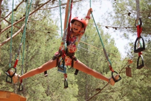 Marrakech: Avventure con zip line e ponti nelle montagne dell'Atlante