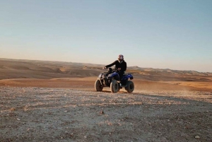 Marrakesh: Agafay Desert Camel Ride and ATV Tour