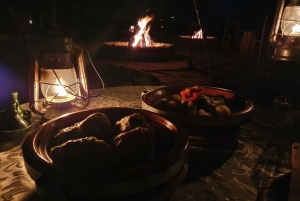 Marrakech : Excursion dans le désert d'Agafay en quad et à dos de chameau avec dîner