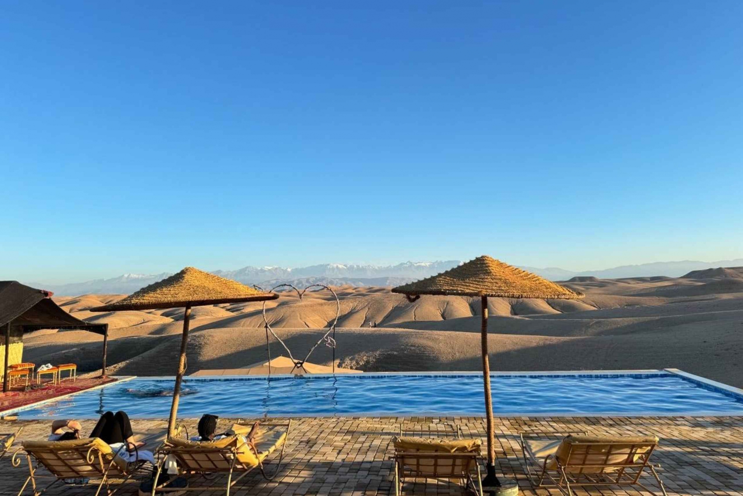 Marrakech: Agafay Desert Quad, Camel or Pool Day with Lunch: Agafay Desert Quad, Camel or Pool Day with Lunch