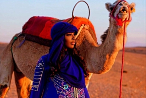 Full Package Agafay Desert camel ride, Quad Bike Dinner Show