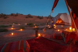 Full Package Agafay Desert camel ride, Quad Bike Dinner Show