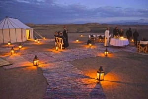 Full Package Agafay Desert camel ride, Quad Bike Dinner Show