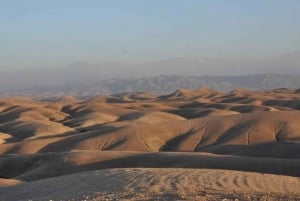 Marrakesch: Sonnenuntergang in der Agafay-Wüste, Kamelritt, Abendessen mit Show