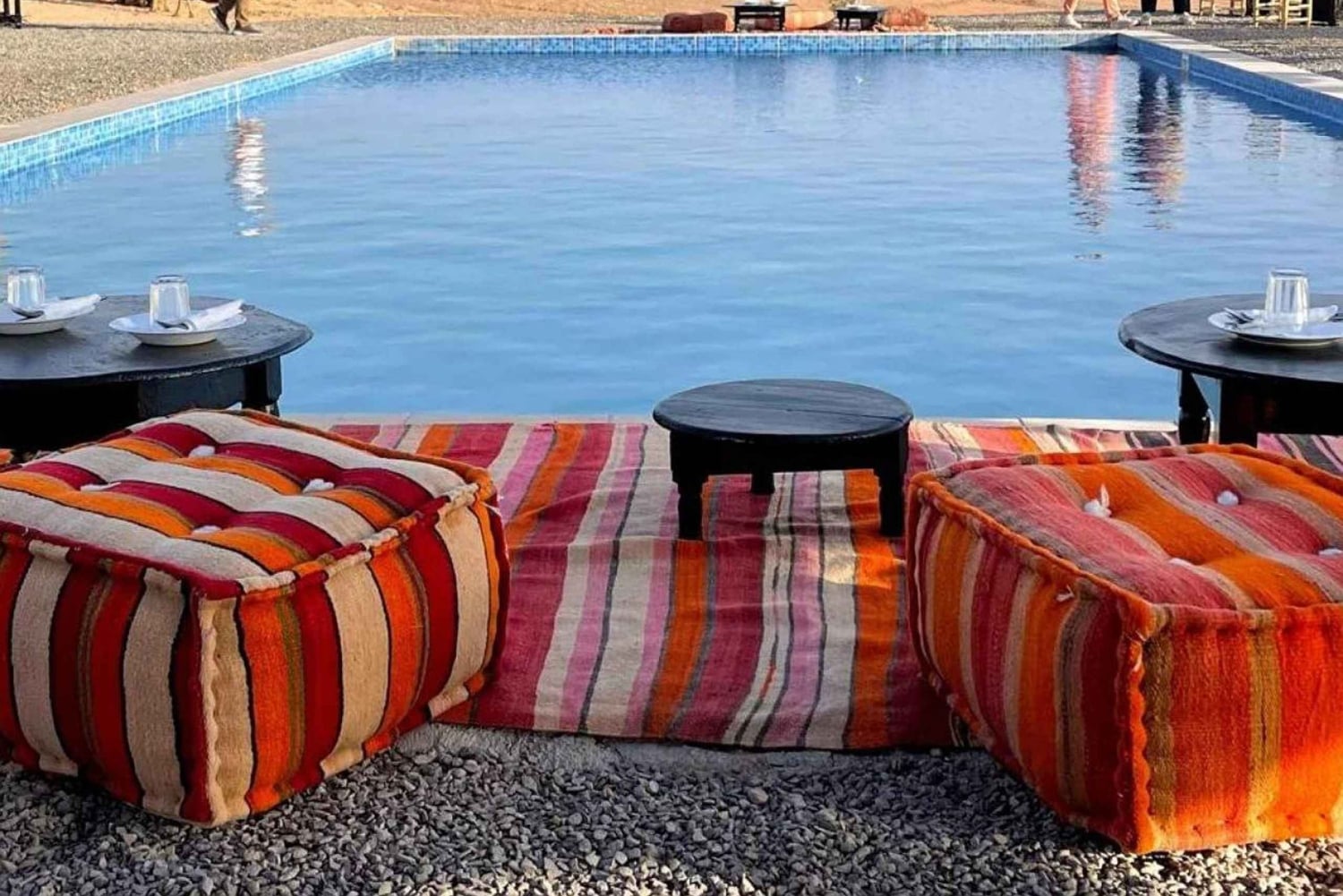 Marrakesh: Excursão ao deserto de Agafay com almoço e piscina