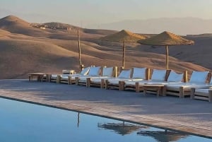 Marrakesh: Agafay-ørkentur med frokost og swimmingpool