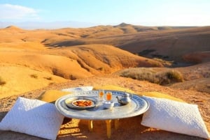 Marrakesh: Excursão ao deserto de Agafay com almoço e piscina