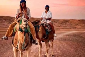 Marrakesh: Excursão ao deserto de Agafay com almoço e piscina