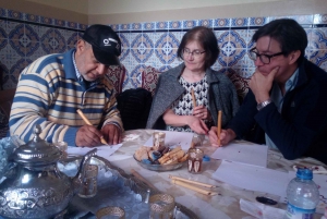 Marrakech: Arabische kalligrafieles