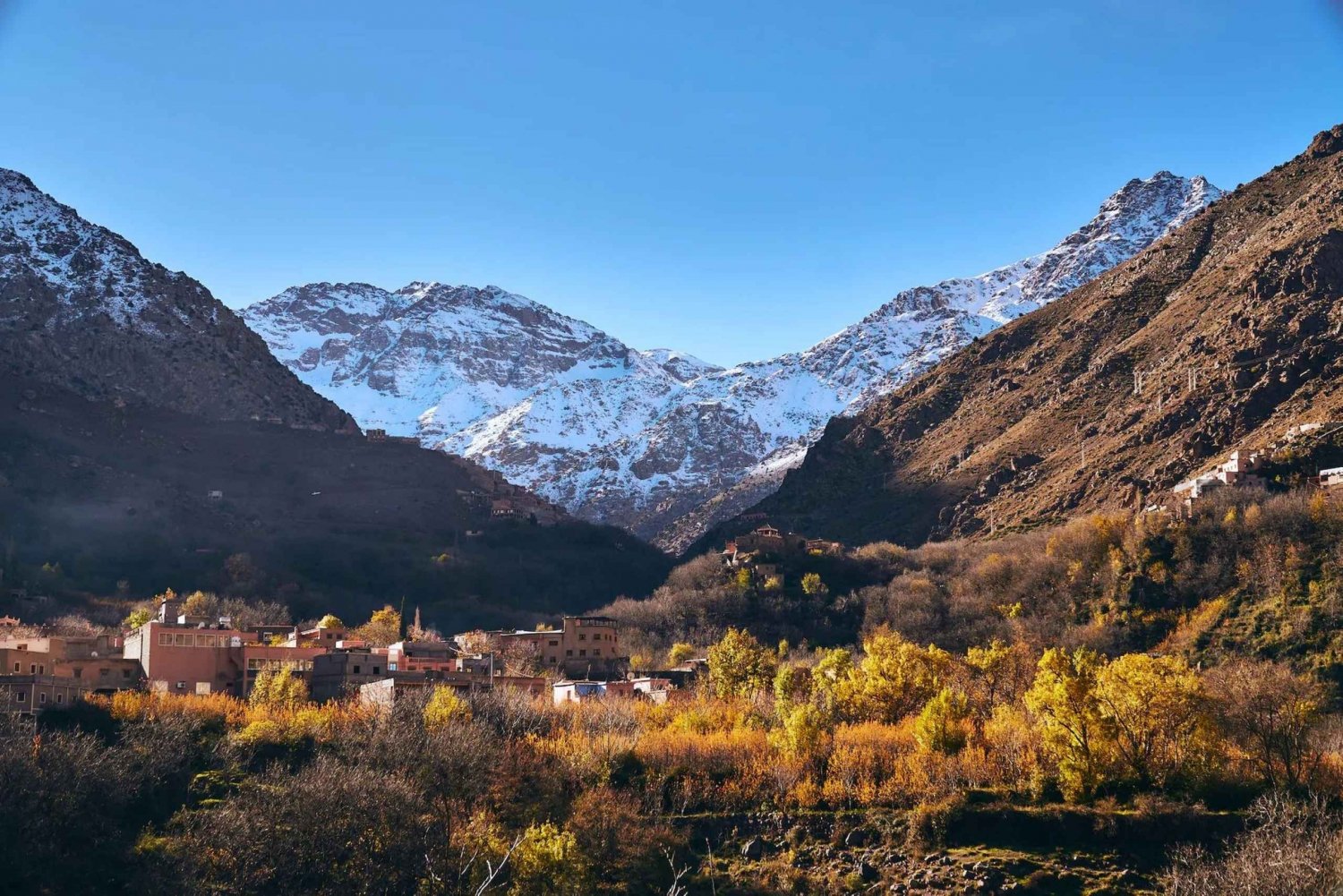Marraquexe: excursão pelas montanhas do Atlas, três vales e cachoeiras
