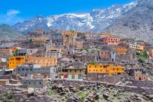 Marrakech : Circuit des montagnes de l'Atlas, des trois vallées et des cascades