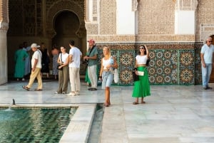 Marraquexe: Palácio Bahia, Medersa Ben Youssef e Jardim Secreto