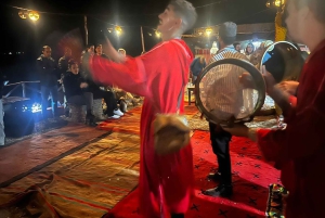 Marrakech : Coucher de soleil dans le désert avec dîner et spectacle