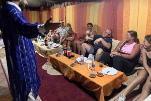 Marrakech : Coucher de soleil dans le désert avec dîner et spectacle