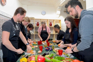 Marrakesh: Marokkanske retter på madlavningskursus med en lokal kok