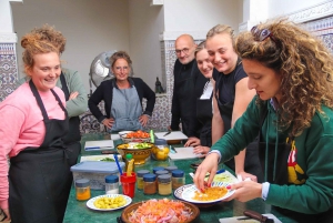 Marrakesh: Marokkanske retter på madlavningskursus med en lokal kok
