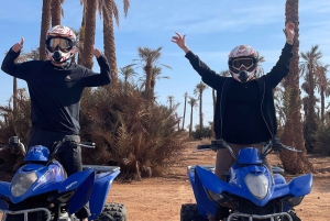 Marrakech: Privé Quad Bike Tour en kamelenrit in palm