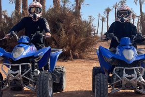 Marrakesh: Privat Quad Bike Tour och kamelridning i palm