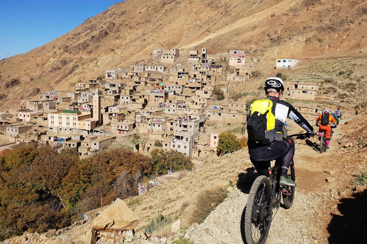 Marrakesh: Toubkal nationalpark Mountainbike-tur med lunch