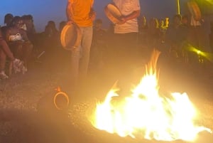 Marrakesh: Agafay-ørkenopplevelse med kamel, middag og show