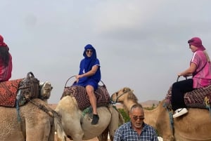 Marrakesh: Agafay-ørkenopplevelse med kamel, middag og show
