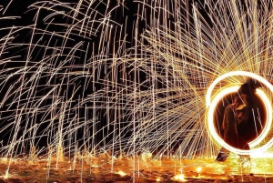 Marrakesh: Agafay-ørkenopplevelse med kamel, middag og show