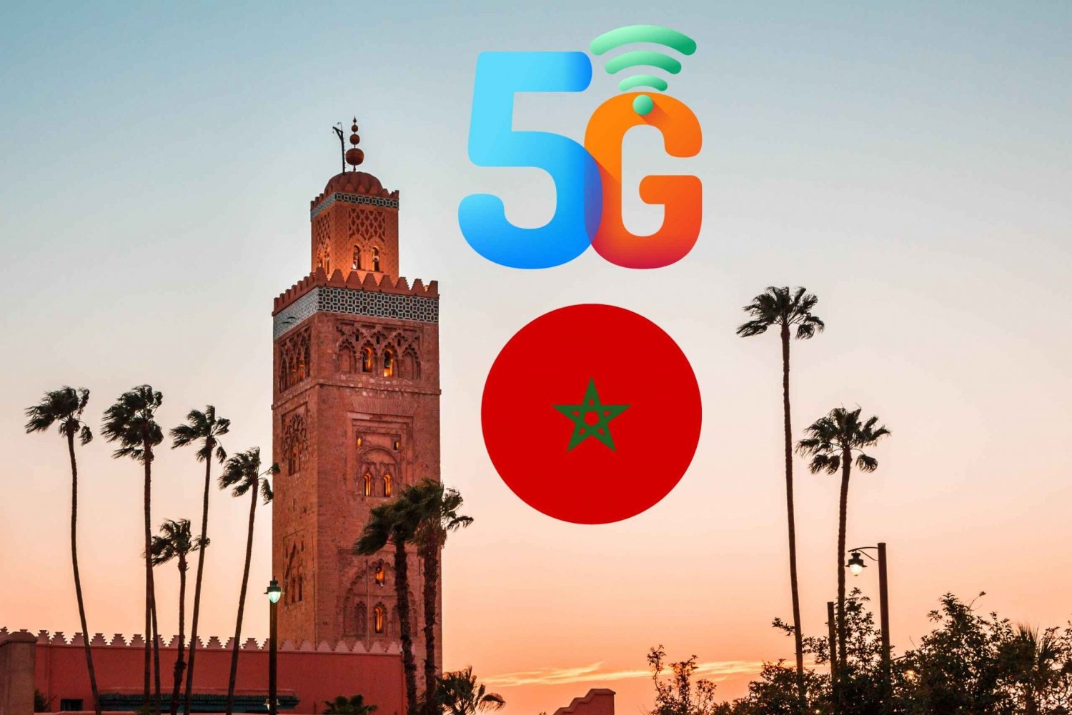 Marokko: Forhåndsbetalt eSIM med mobildata