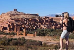 From marrakech : Day trip to Ouarzazate and Ait benhaddou