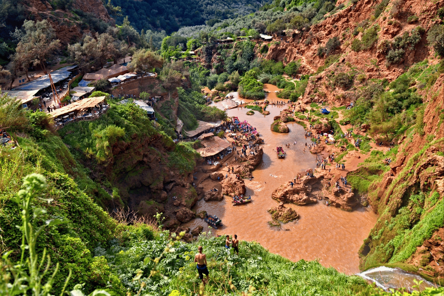 Cascades d'Ouzoud : Excursion d'une journée avec guide et sortie en bateau