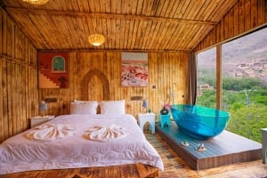 Dag en nacht in het Atlasgebergte in een traditionele riad