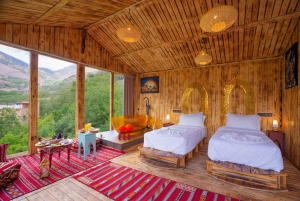Dag en nacht in het Atlasgebergte in een traditionele riad