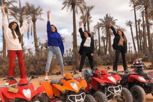 Forfait balade à dos de chameau et quad dans la Palmeraie de Marrakech