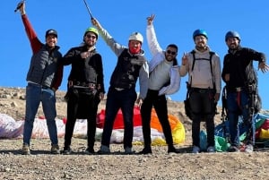 Marrakech: Paragliding over Agafay Desert & Atlas Mnt Views