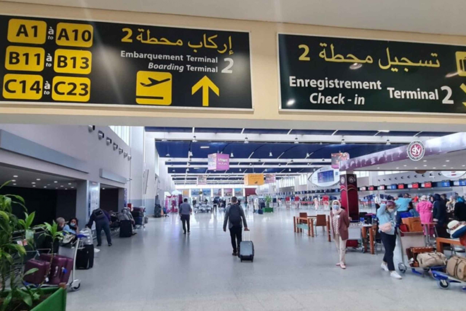 Prywatny transfer między lotniskiem w Marrakeszu i Casablance