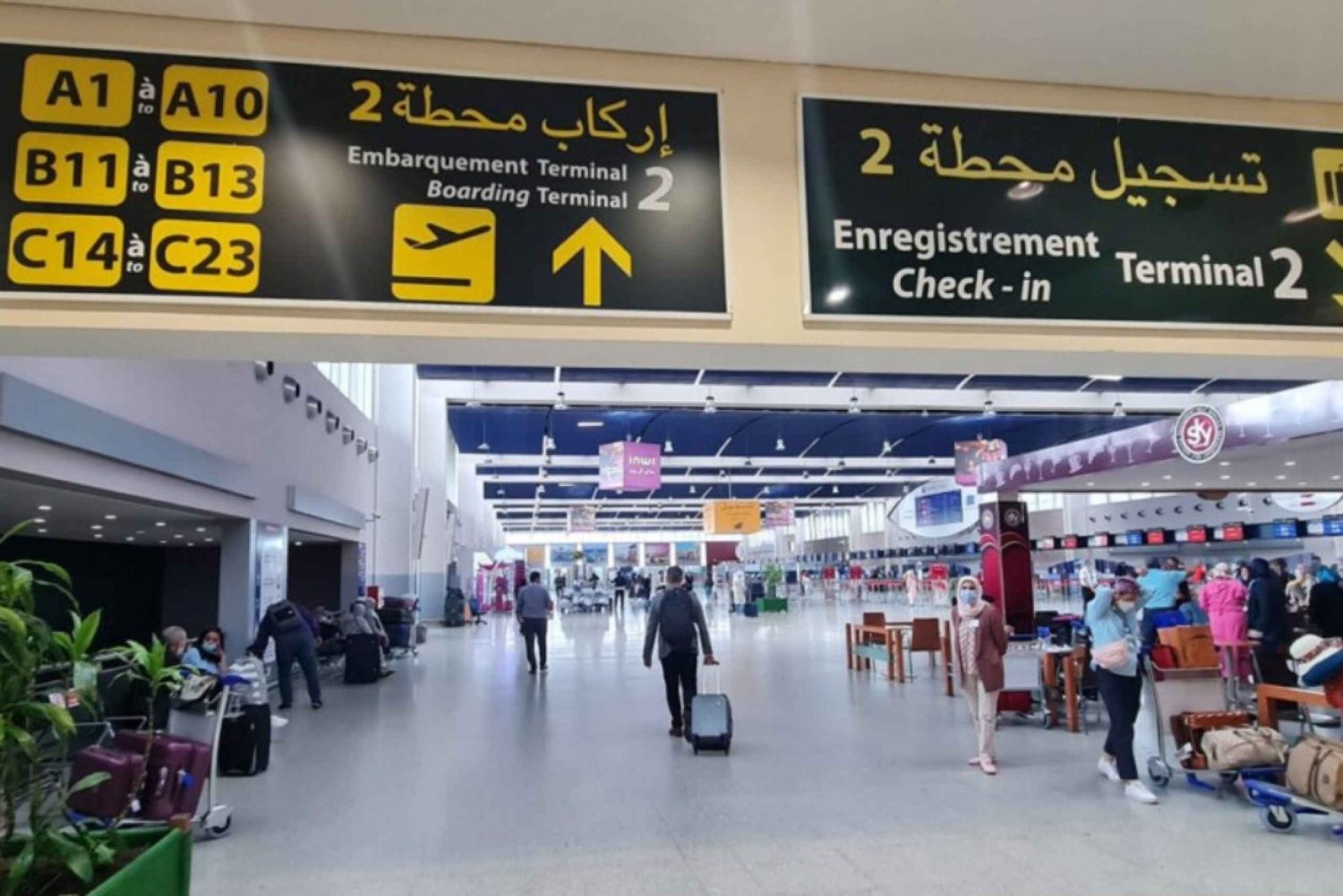 Privat transfer mellan Marrakech och Casablanca flygplats