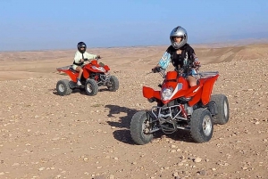 Agafay Desert Sunset Quad Ride: Ein unvergessliches Erlebnis.