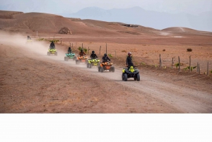Agafay Desert Sunset Quad Ride: En uforglemmelig opplevelse.
