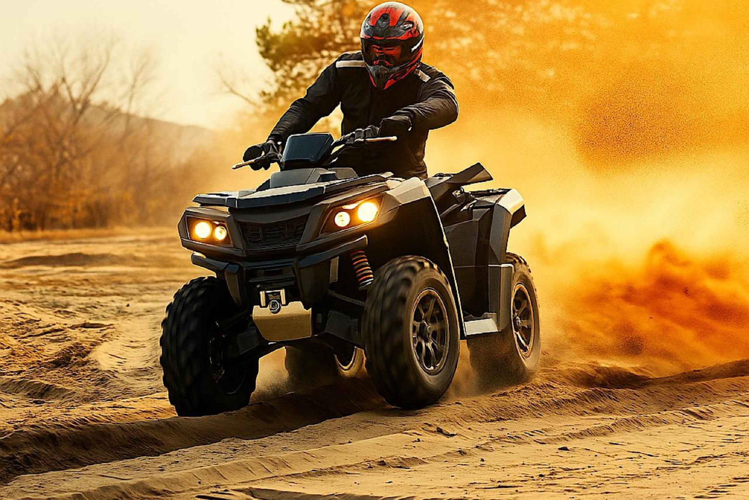 Quad Adventure with Berber Lunch and Pool Oasis