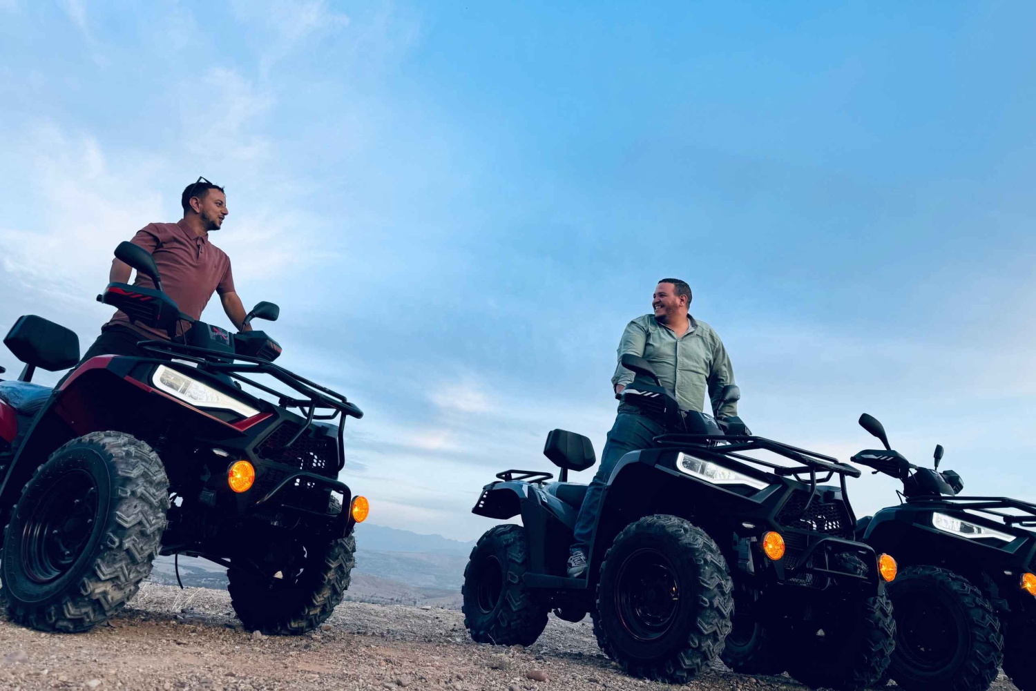 Quad Adventure with Berber Lunch and Pool Oasis