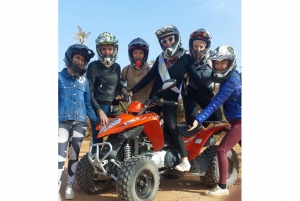 Quad and dromedary adventure in the palmeraie