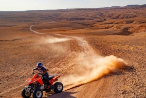 Quad bike and Lunch & Pool in Desert Marrakech Agafay